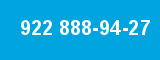 922 888-94-27